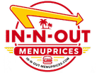in n out menu price logo